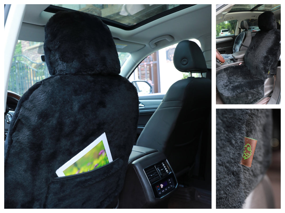 Premium Sheared Wool Sheepskin Seat Cover