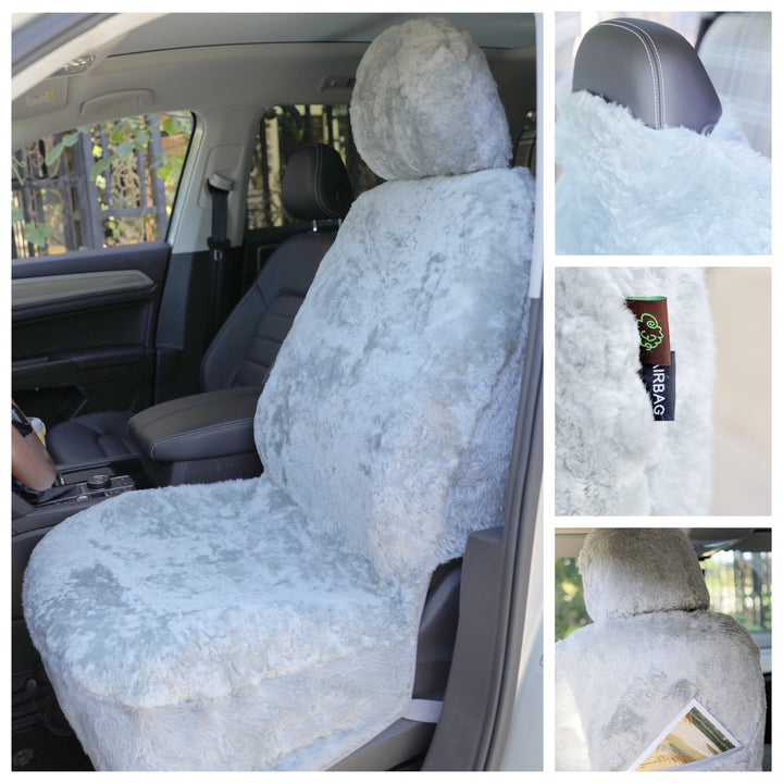 Premium Sheared Wool Sheepskin Seat Cover