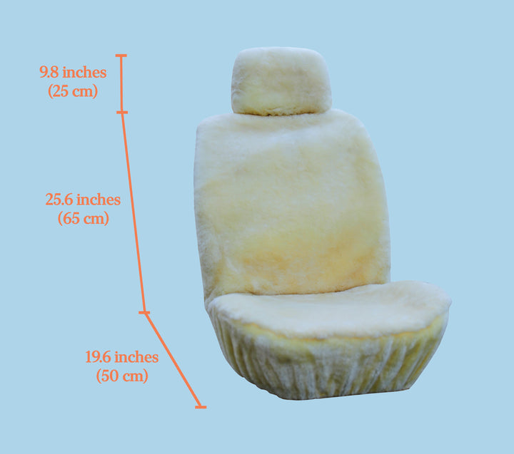 Premium Sheared Wool Sheepskin Seat Cover