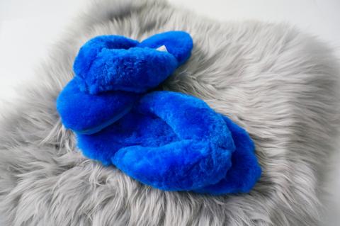 Australian Sheepskin Fluffy Flip-flop - various colors