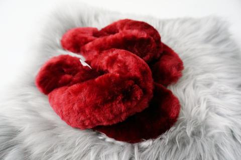 Australian Sheepskin Fluffy Flip-flop - various colors