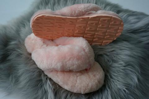 Australian Sheepskin Fluffy Flip-flop - various colors