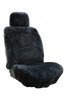 GENUINE AUSTRALIAN SHEARED WOOL SHEEPSKIN CAR SEAT COVER CURVE PATTERN