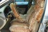 Sheepskin Steering Wheel Cover - Dark Brown