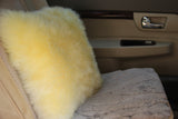Long Wool Sheepskin Seat Cushion
