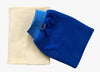 Sheepskin Leather Chamois and Chamois Mitt For Car Cleaning and Drying ((3.7 sq. ft. Chamois and Mitt)