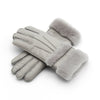 Classic Sheepskin Fur Leather Gloves (Multiple Colors)