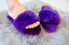 Australian Sheepskin Fluffy Slipper - various colors