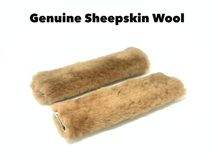 Sheepskin Seat Belt Cover