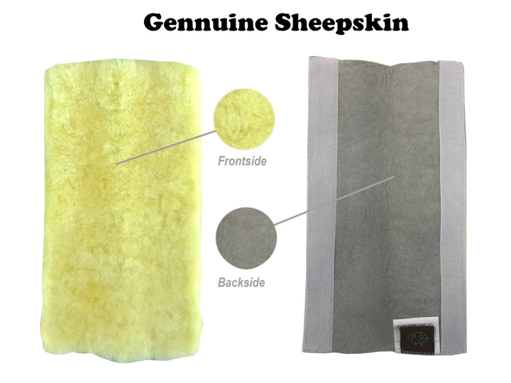 Sheepskin Seat Belt Cover