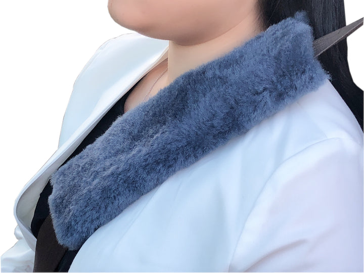 Sheepskin Seat Belt Cover